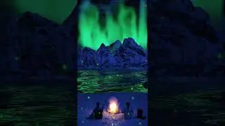 Polar Aurora (Short Animation Made With Blender)