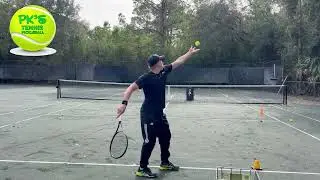 Tennis Drills   One Serve Only Game
