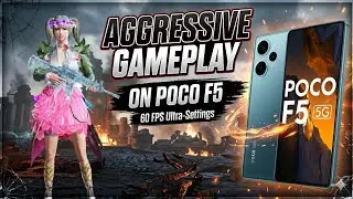 POCO F5 Gaming Test 😱 BGMI Extreme Gameplay + FPS Reveal | 