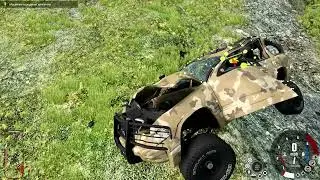 Играем в BeamNg.Drive   Гора смерти