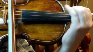 Violin Completed at Andrew's Fine Violins by Andrzej Dekacz