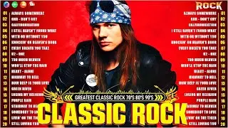 Bon Jovi, Metallica, Queen, Nirvana, Pink Floyd, Acdc, Guns N Roses 🔊 Classic Rock Playlist 70s 80s