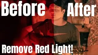 Remove Red Light from Photos Fast in Lightroom!