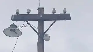 Освещение моего двора.