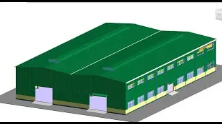 Nhà công nghiệp khung thép tiền chế