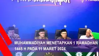 Muhammadiyah Menetapkan 1 Ramadhan 1445 H Pada 11 Maret 2024