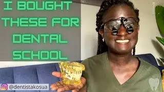 I bought these to help me in dental school