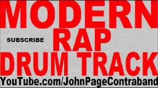 Modern Rap Trap Drum Beat Track Hip Hop DRUMS ONLY