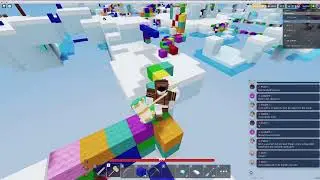 getting a 100 streak live in roblox bedwars!