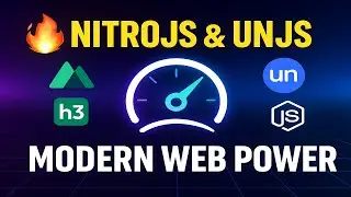 Introduction to Nitro JS and UnJS. Modern JavaScript Development.