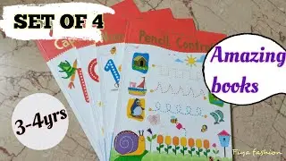 Super pack of 4 books for 3-4yrs kids/best books/Educational & activity book 📚/