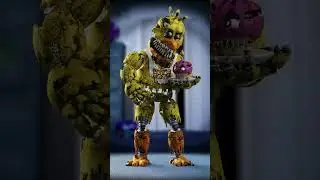 Анимация Кошмарной Чика из FNAF AR (Animation Nightmare Chica from FNAF AR)