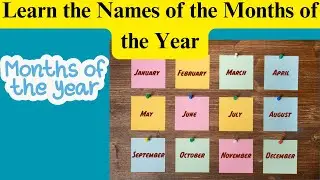 Learn the Names of the Months of the Year! 🌟 | Fun Learning for Kids"
