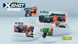 ШВИДКОСТРІЛЬНИЙ БЛАСТЕР X-SHOT SKINS