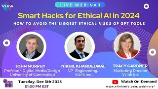 Webinar: Smart Hacks for Avoiding the Risks of Generative AI Tools in 2024