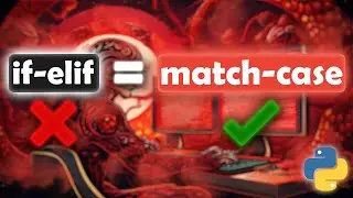 Using match-case vs if-elif & else in Python Loops