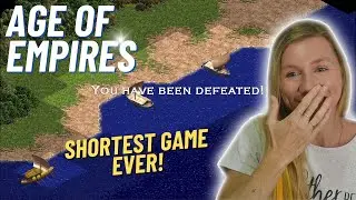 AGE OF EMPIRES 1 | DEFEATED in 81 SECONDS! (Campaign Gameplay)