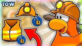 🔓 CODE - Miners Helmet + Safety Vest 🔓 | Club Penguin Rewritten