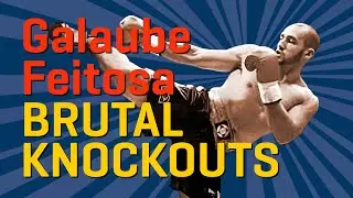 Question Mark Kick, Kyokushin Master Destroy K-1. Glaube Feitosa's all career kockouts