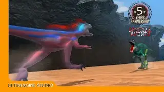 Megaraptor VS Baryonyx : Dinosaurs Battle Special 
