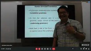Syntax Directed Translation