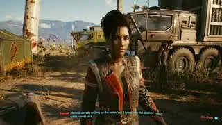 Cyberpunk 2077 - Riders on The Storm EASY WAY and Panam ROMANCE Dialogue choices
