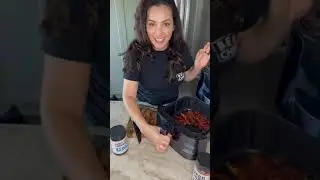Trying beef ribs in the air fryer!
