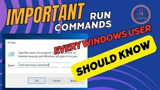Important Run Commands Every Windows User Should Know.