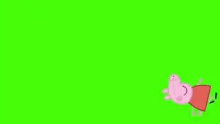 Peppa pig #2 green screen effect (original)