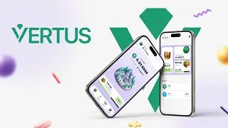 Vertus | кошелек в телеграм. Разбираем игрушку, получаем токены. Токен уже торгуется.