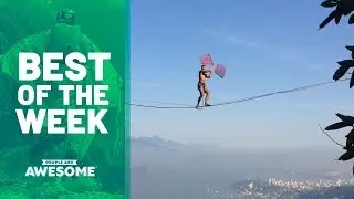 Best of the Week: Slackline Tricks, Extreme Cup Juggling & More | People Are Awesome