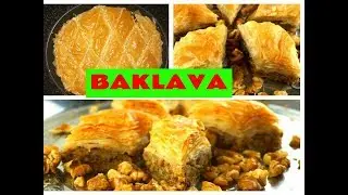 Lets Make an Easy Baklava Recipe / Home made / Turkish / Iconic