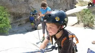 Climbing at City of Rocks | Travel Vlog | Kids Climbing Adventure