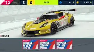 Asphalt 9 Chevrolet C7R Grand Prix first look and 1st run 👍🏻