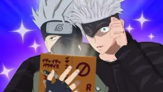 Gojo meets Kakashi [DUBBED]