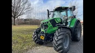 Deutz-Fahr  tractor running on renewable biofuels/ Pflanzenöl, Raps statt Diesel