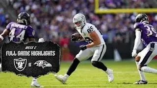 Insane Raiders Comeback [Raiders vs Ravens Week 2 Highlights] #nfl #football #raiders #ravens #sport