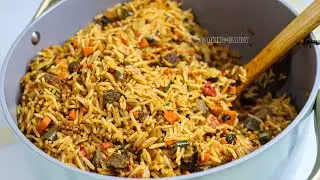 You never knew Cameroonian Jollof Rice is the most balanced rice MEAL!