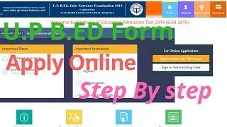 HOW TO FILL UP BED ONLINE FORM 2019 |ELIGIBILITY | |Form Info|