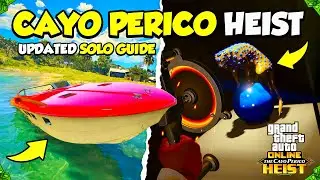 *UPDATED 2025* GTA 5 Online SOLO Cayo Perico Heist ULTIMATE Guide! (All Setups & Fast ELITE Finale)