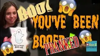 Halloween Prank - YOU GOT BOOed! | Gen Z Experiment