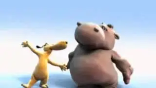 Happy Hippo The Lion Sleeps...'-'