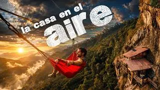 This is THE HOUSE IN THE AIR of Antioquia, COLOMBIA 🏡🌤 Episode 102 - Around the World by Motorcycle