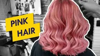 My Pink/Rose Gold Balayage Hair | Ab & Gg Salon | 3500Php Balayage