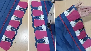 Summer New Creation Sleeves Design (For EiD)-2024 Latest Trouser Design Cutting And Stitching