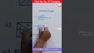 99% fail 😱 Find the no. of Triangles #triangle #mathematics #shorts #speedmaths #ibps #tricks