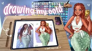 Draw with Me | OOTD + Art Advice and Encouragement 💗