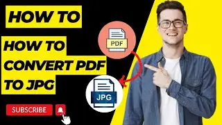 How to convert pdf to jpg || Convert pdf to jpg || Pdf to jpg