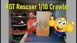 German Unboxing first view RGT Rescuer Crawler EX86190 # 151