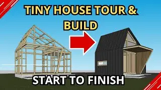 Tiny House Tour & Build Watch Us Create the Perfect Small Living Space | DIY Tiny Home